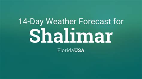 shalimar fl weather underground.